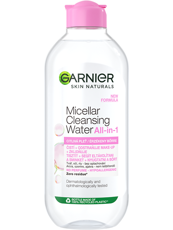 Skin Naturals micelarní voda 3in1 pro citlivou pleť 400 ml