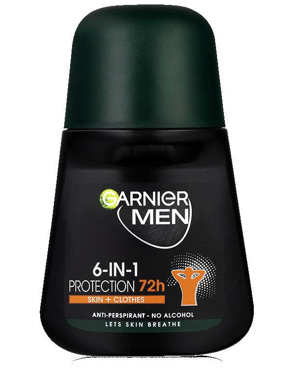 Garnier Men 6-in-1 72h Protection Roll-on antiperspirant