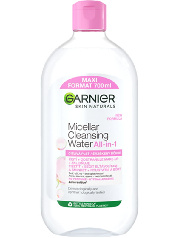 Skin Naturals micelarní voda 3in1 pro citlivou pleť 700 ml