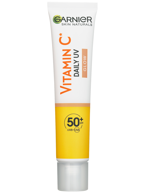 Skin Naturals Vitamin C denní rozjasňující UV fluid SPF 50+ glow 2